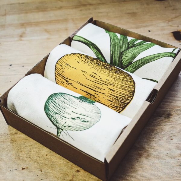 Garden Vegetable Tea Towel Gift Set White Gables Galway