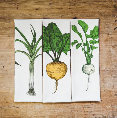 Garden Vegetable Tea Towel Gift Set White Gables Galway